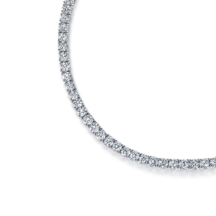 18K White Gold Bracelet | Chow Sang Sang Jewellery | Diamond Symphony | 93260B - 2