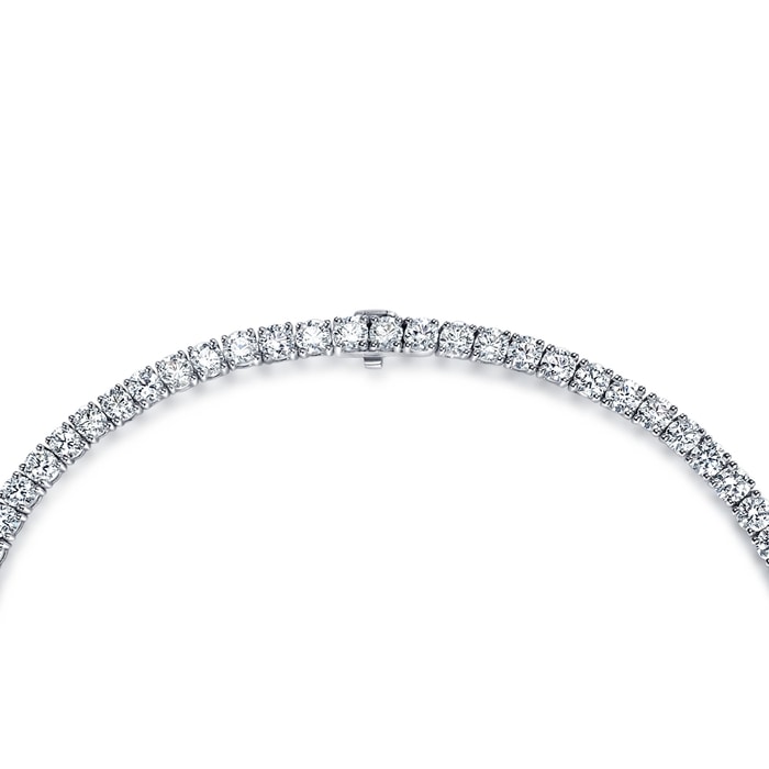 18K White Gold Bracelet | Chow Sang Sang Jewellery | Diamond Symphony | 93260B - 3