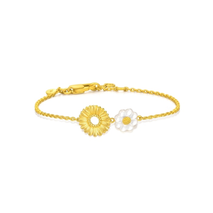 Solid Gold Bracelet | Chow Sang Sang Jewellery | 93268B - 4