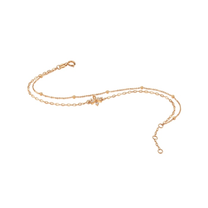 18K Rose Gold Bracelet | Chow Sang Sang Jewellery | Minty Collection | 93320B - 6