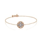 Fantasy' 18K White & Red Gold Diamond Bracelet