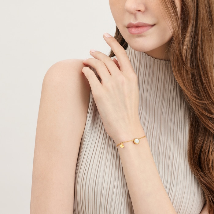 Solid Gold Bracelet | Chow Sang Sang Jewellery | Love Decode | 93526B - 3