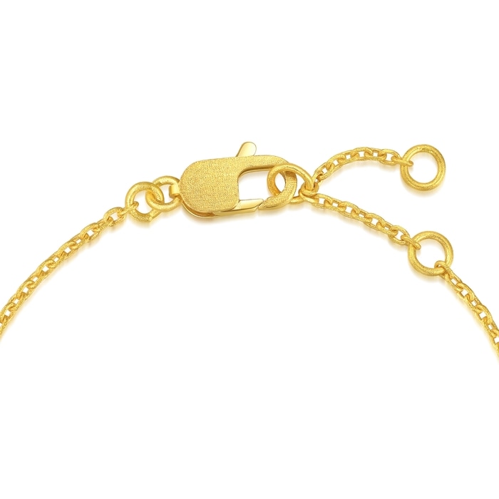 Solid Gold Bracelet | Chow Sang Sang Jewellery | Love Decode | 93526B - 5
