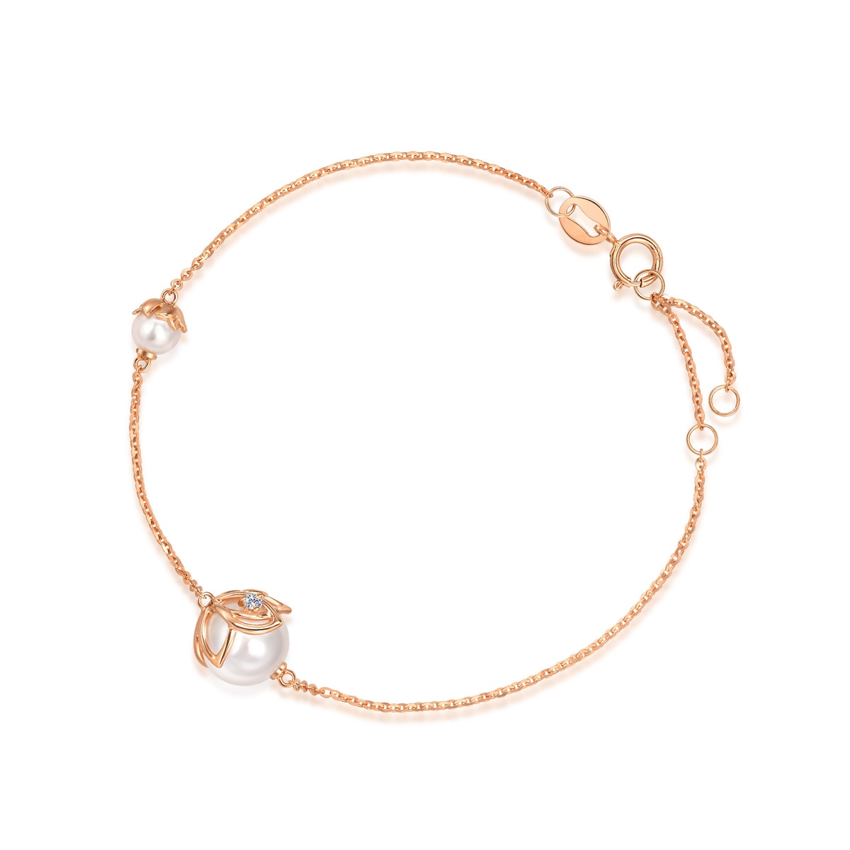 La Pelle 18K Rose Gold Bracelet - 93570B | Chow Sang Sang Jewellery