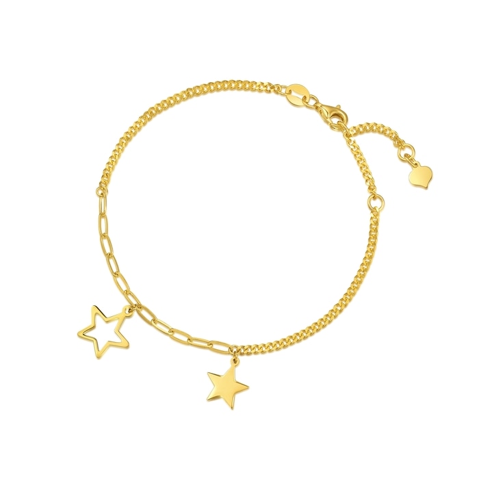 Solid Gold Bracelet | Chow Sang Sang Jewellery | Essence | 93684B - 1
