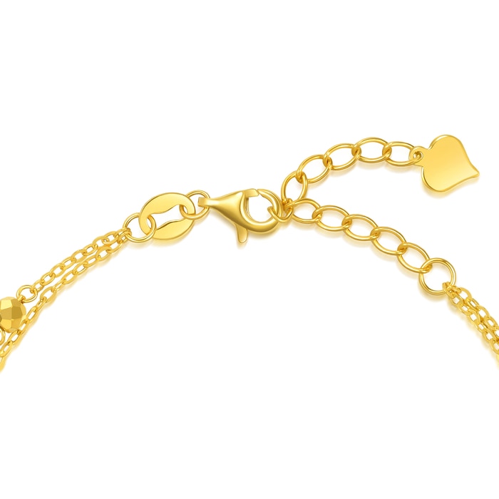 Solid Gold Bracelet | Chow Sang Sang Jewellery | Essence | 93852B - 5