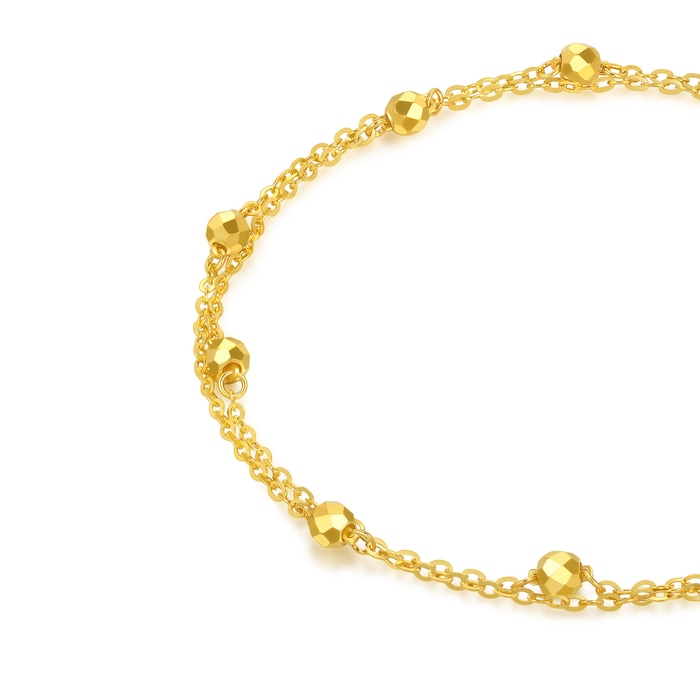 Solid Gold Bracelet | Chow Sang Sang Jewellery | Essence | 93852B - 4