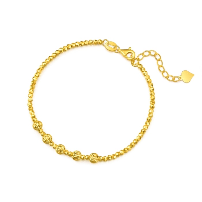 Solid Gold Bracelet | Chow Sang Sang Jewellery | Essence | 93853B - 1