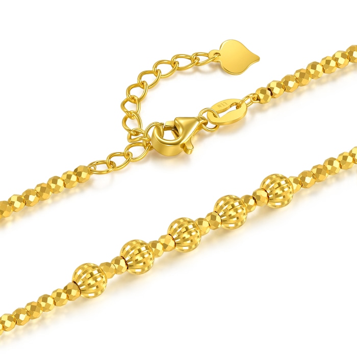 Solid Gold Bracelet | Chow Sang Sang Jewellery | Essence | 93853B - 6