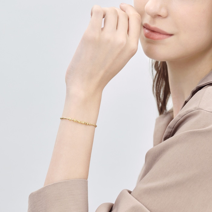 Solid Gold Bracelet | Chow Sang Sang Jewellery | Essence | 93853B - 3