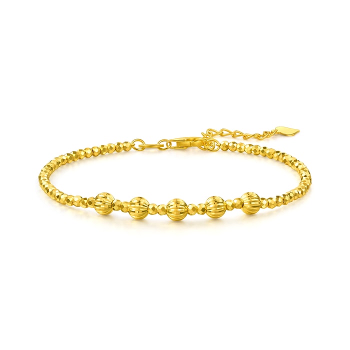 Solid Gold Bracelet | Chow Sang Sang Jewellery | Essence | 93853B - 4