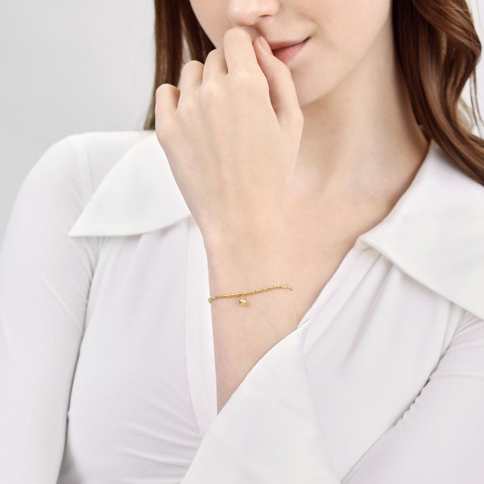 Solid Gold Bracelet | Chow Sang Sang Jewellery | Essence | 93855B - 3
