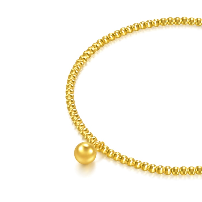 Solid Gold Bracelet | Chow Sang Sang Jewellery | Essence | 93855B - 5