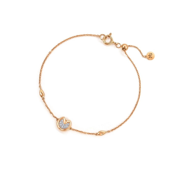 18K White & Rose Gold Bracelet | Chow Sang Sang Jewellery | 93983B - 1