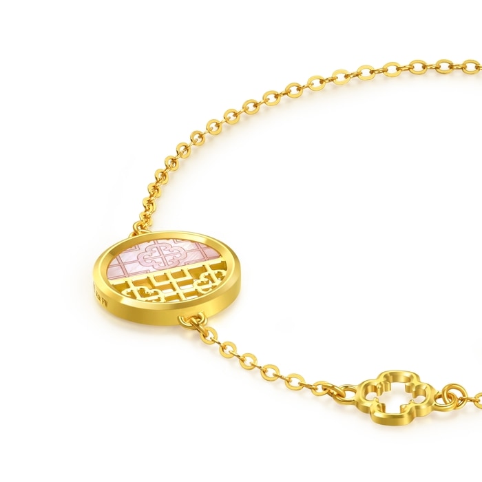 999黃金 手鍊 | 周生生珠寶 | 94006B - 5