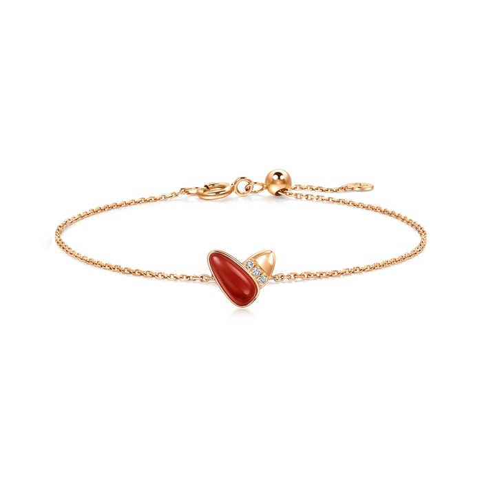 18K Rose Gold Bracelet | Chow Sang Sang Jewellery | 94086B - 1