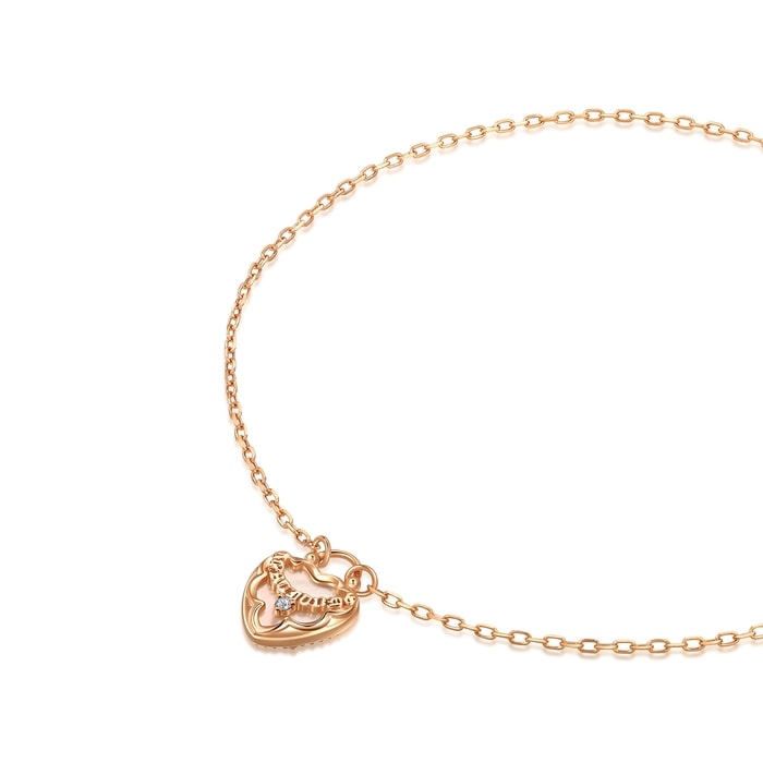 18K玫瑰金 手鍊 | 周生生珠寶 | 94180B - 5