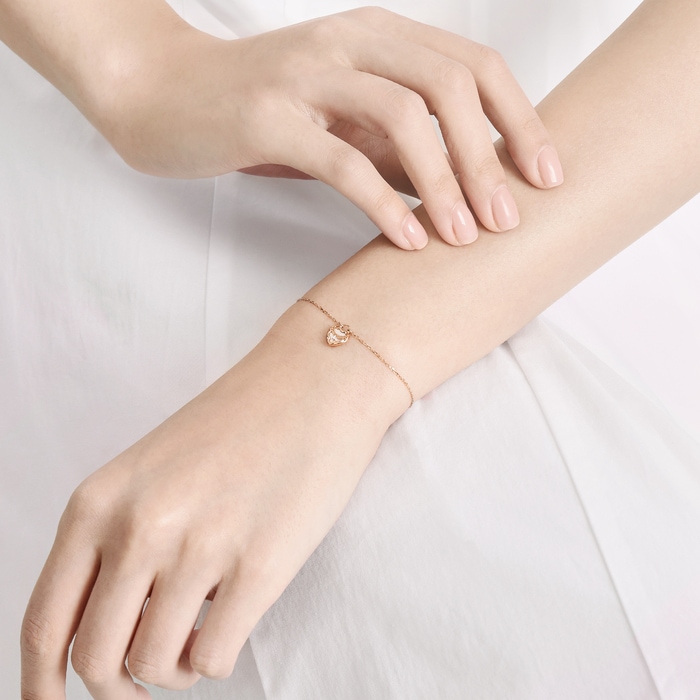 18K玫瑰金 手鍊 | 周生生珠寶 | 94180B - 2