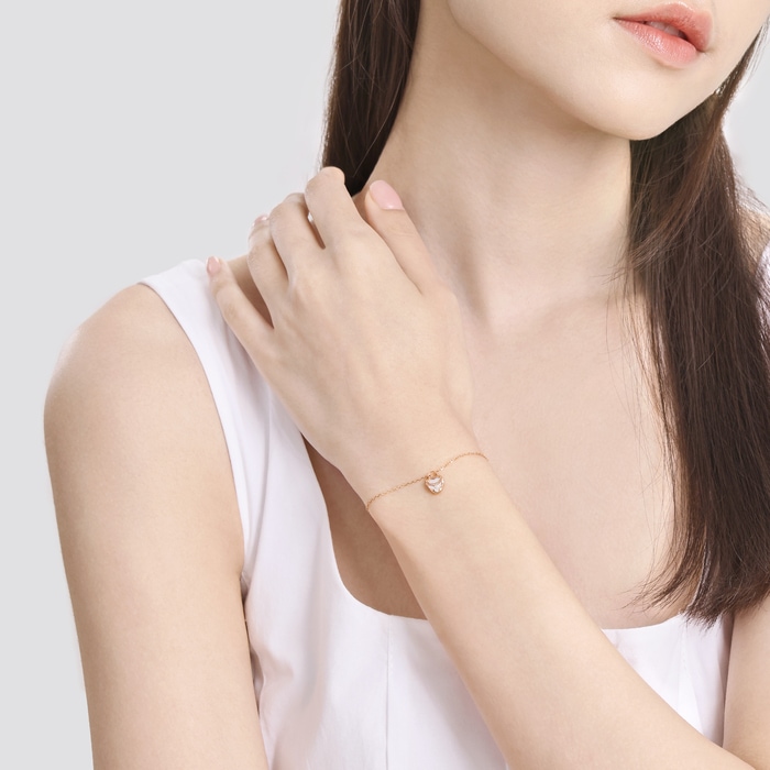 18K玫瑰金 手鍊 | 周生生珠寶 | 94180B - 3