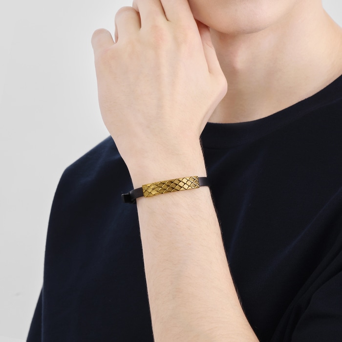 999黃金 手鍊 | 周生生珠寶 | Noir 「酷黑」 | 94372B - 3