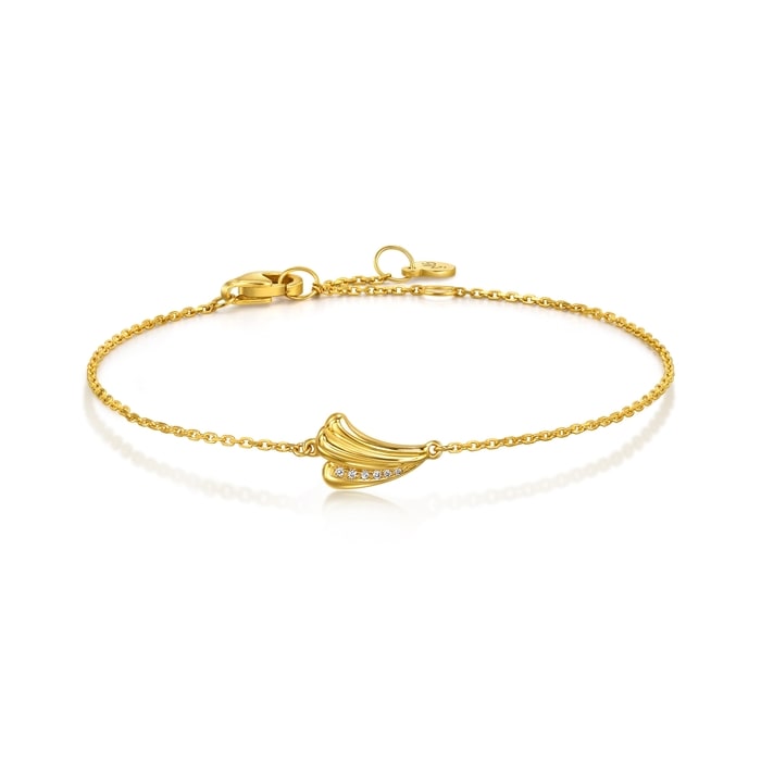 Solid Gold Bracelet | Chow Sang Sang Jewellery | 94461B - 1