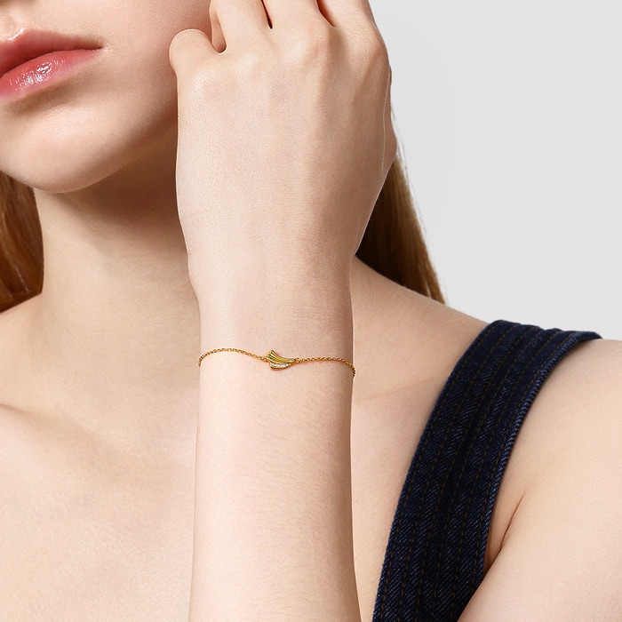 Solid Gold Bracelet | Chow Sang Sang Jewellery | 94461B - 2