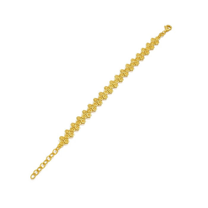 Solid Gold Bracelet | Chow Sang Sang Jewellery | Essence | 94521B - 7