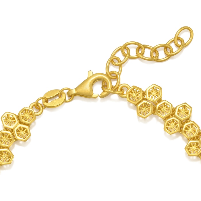 Solid Gold Bracelet | Chow Sang Sang Jewellery | Essence | 94521B - 6