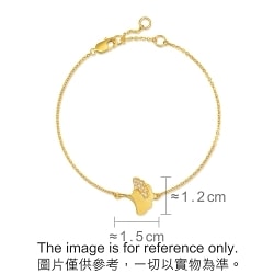 Essence 999 Gold Diamond Bracelet