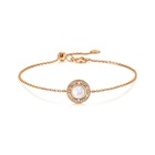 Timeless' 18K Rose Gold White Mother of Pearl Bracelet
