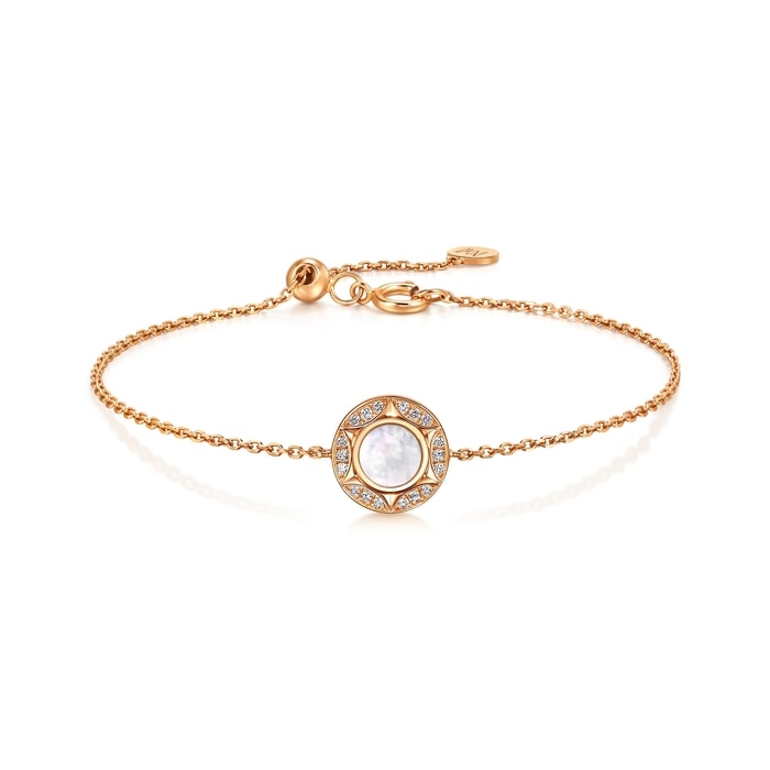 18K Rose Gold Bracelet | Chow Sang Sang Jewellery | 94602B - 1