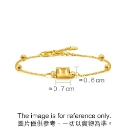 'Glow' 999 Gold Bracelet