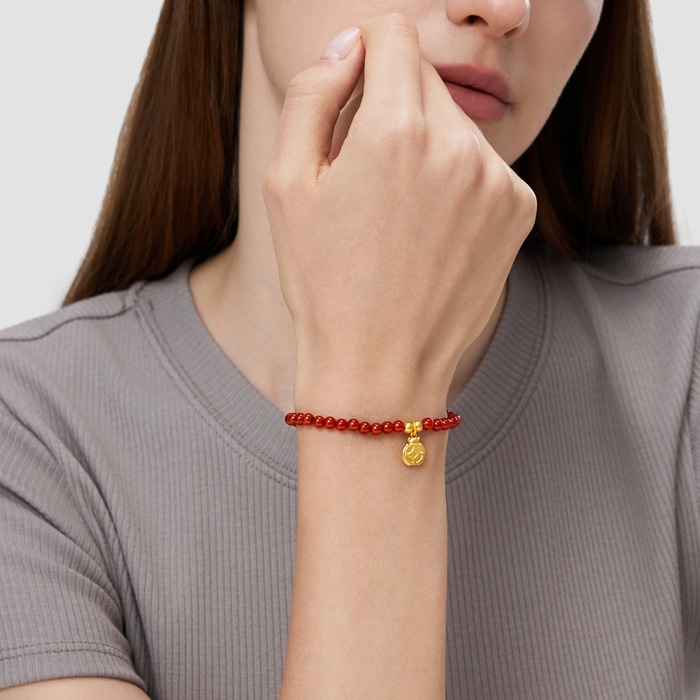 999黃金 手鍊 | 周生生珠寶 | 94676B - 3