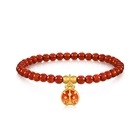 Taffy' 999 Gold Beetle Bracelet