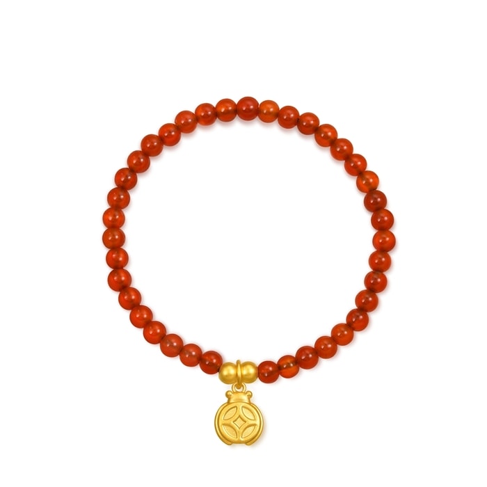 999黃金 手鍊 | 周生生珠寶 | 94676B - 6