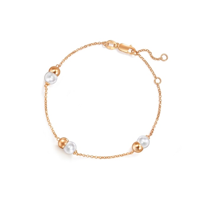 18K玫瑰金 手鍊 | 周生生珠寶 | Daily Luxe | 94730B - 1