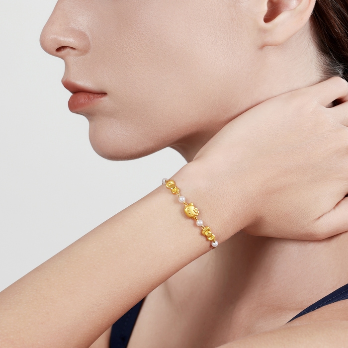 999.9黃金 手鍊 | 周生生珠寶 | 94782B - 2