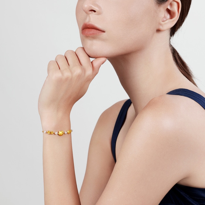 999.9黃金 手鍊 | 周生生珠寶 | 94782B - 3