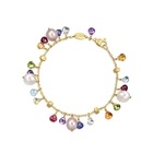Paradise' 18K Yellow Gold Freshwater Pearl Bracelet