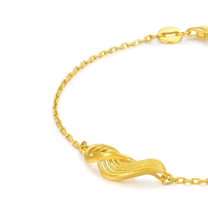 999.9黃金 手鍊 | 周生生珠寶 | 95138B - 5
