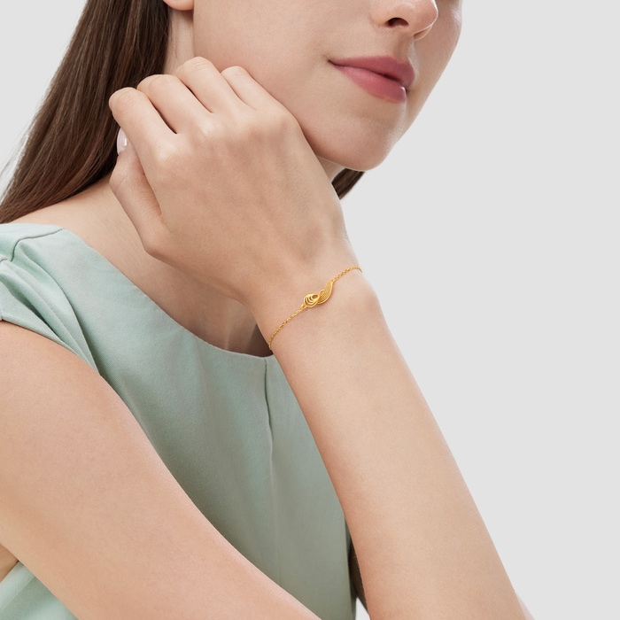 999.9黃金 手鍊 | 周生生珠寶 | 95138B - 3