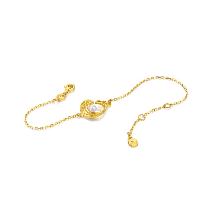 Solid Gold Bracelet | Chow Sang Sang Jewellery | 95140B - 7
