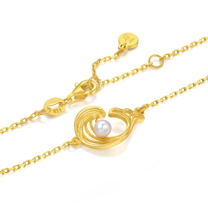 Solid Gold Bracelet | Chow Sang Sang Jewellery | 95140B - 6