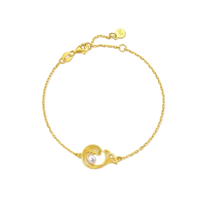 Solid Gold Bracelet | Chow Sang Sang Jewellery | 95140B - 4