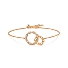 18K Rose Gold Diamond Bracelet