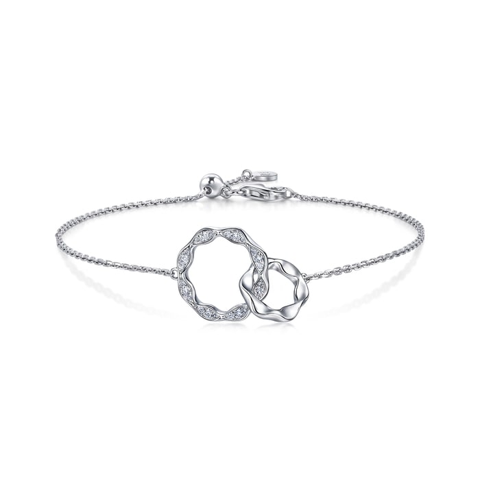 18K White Gold Bracelet | Chow Sang Sang Jewellery | YuYu | 95325B - 1