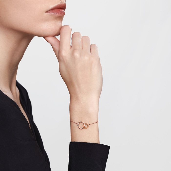 18K玫瑰金 手鍊 | 周生生珠寶 | YuYu | 95325B - 3