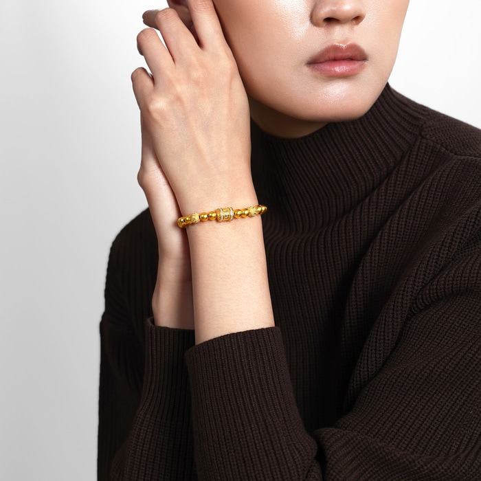 999.9黃金 手鍊 | 周生生珠寶 | Cultural Blessings 「文化祝福」 | 95468B - 3