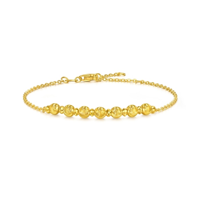 Essence - 999 Gold Bracelet | 95481B(18 cm/~0.080 tael) | Chow