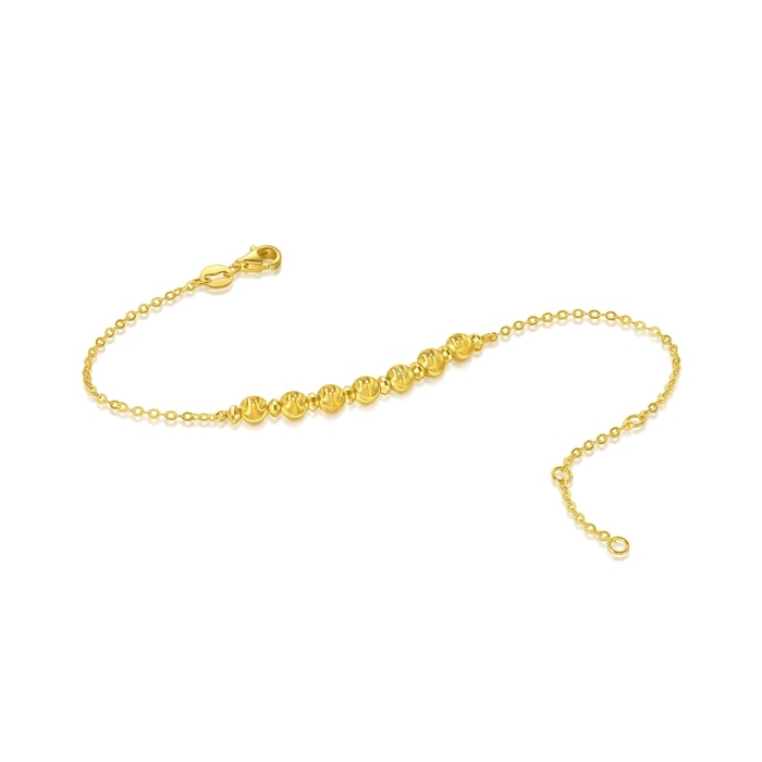 999黃金 手鍊 | 周生生珠寶 | Essence「永」 | 95481B - 7